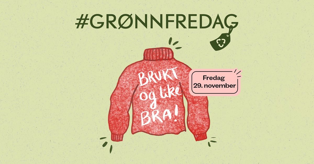 Gr\u00f8nn fredag 29.nov - DNT ung i Drammen