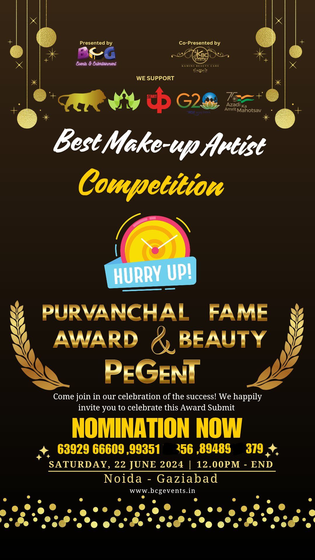 Best Make-up Artist Competition