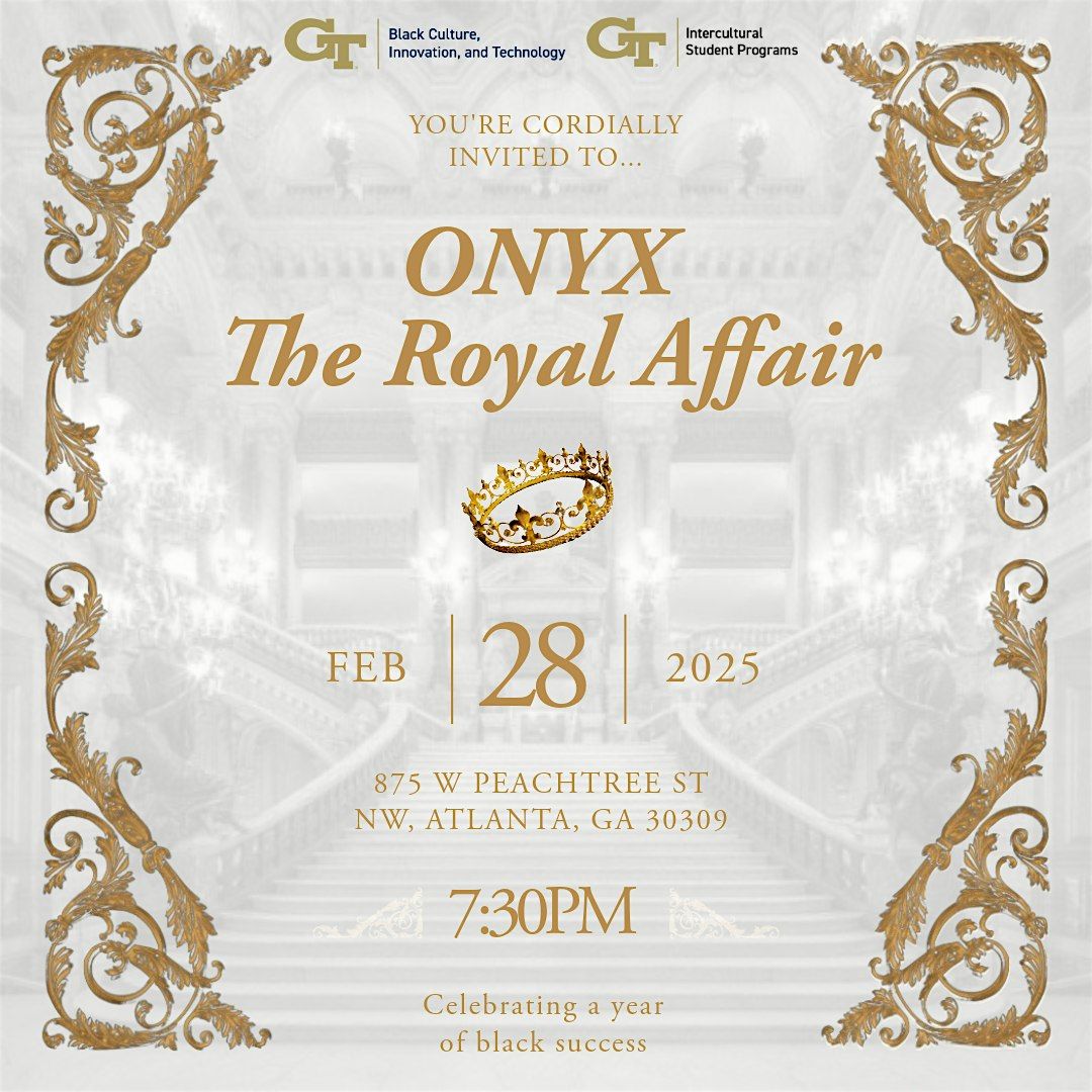 Onyx Ball: A Royal Affair