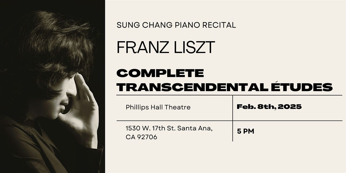 Franz Liszt: Complete Transcendental \u00c9tudes