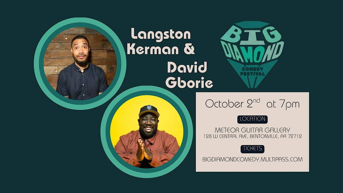 Langston Kerman and David Gborie live in Bentonville