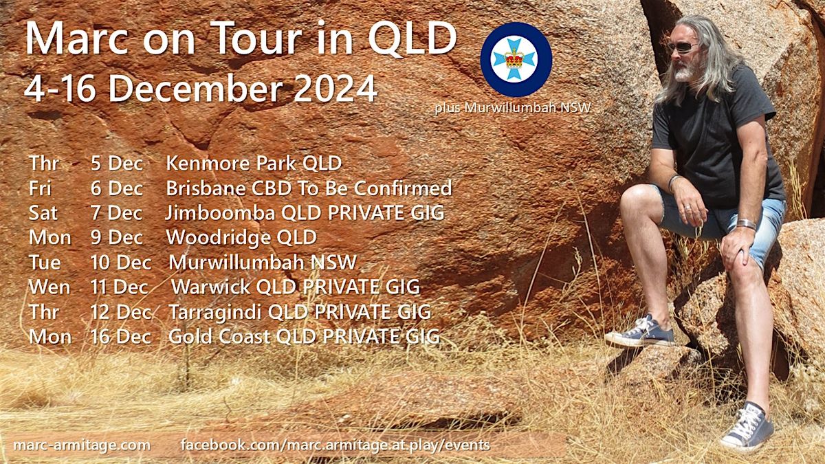 Marc on Tour in QLD December 2024