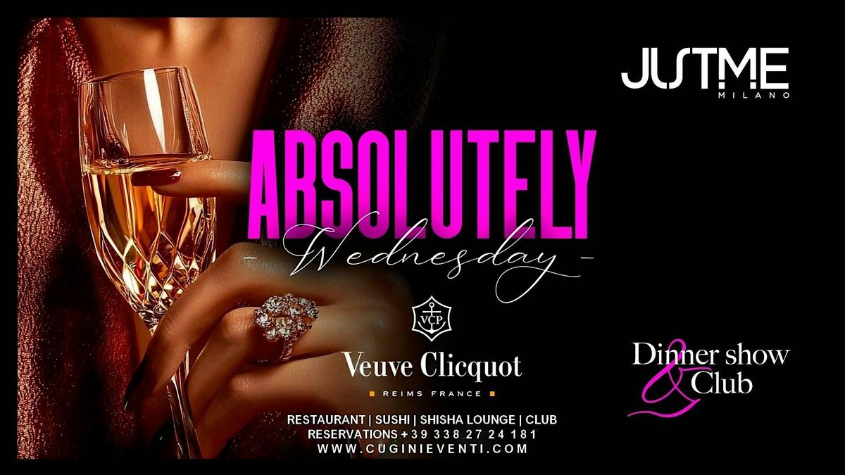 JUSTME MILANO MERCOLEDI' | LISTA CUGINI-Aperitivo\/cena\/serata