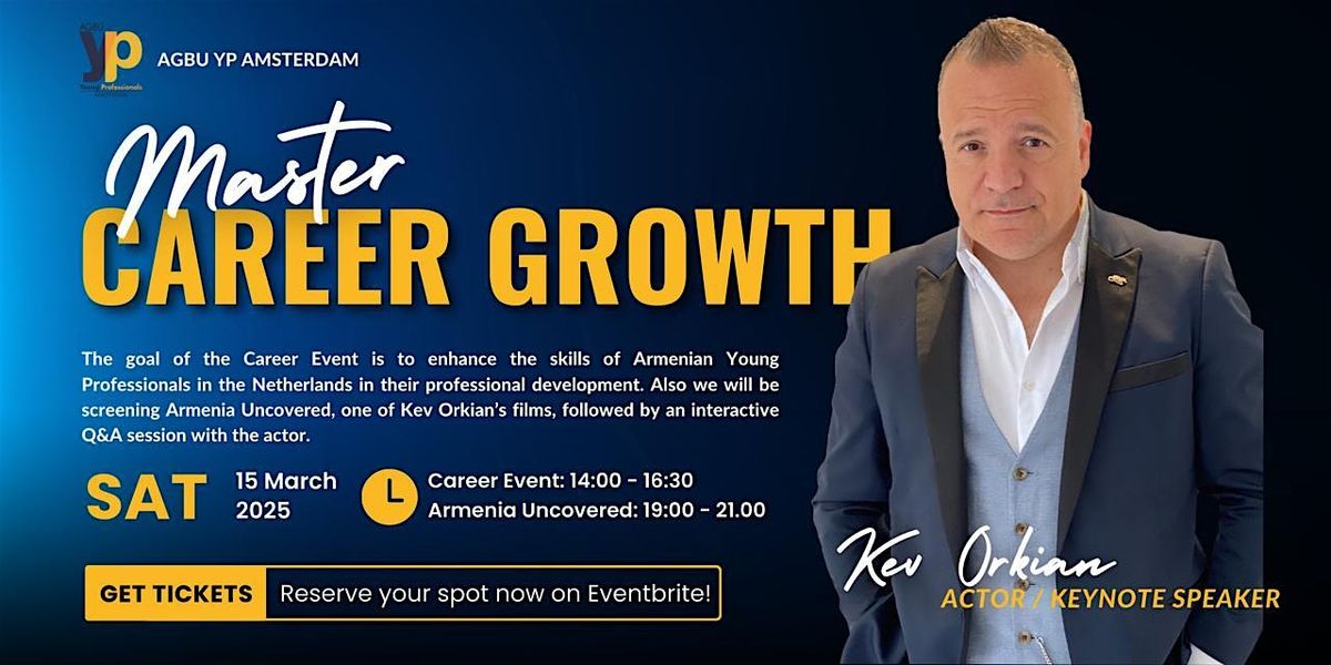 Kev Orkian in Amsterdam: Master Career Growth