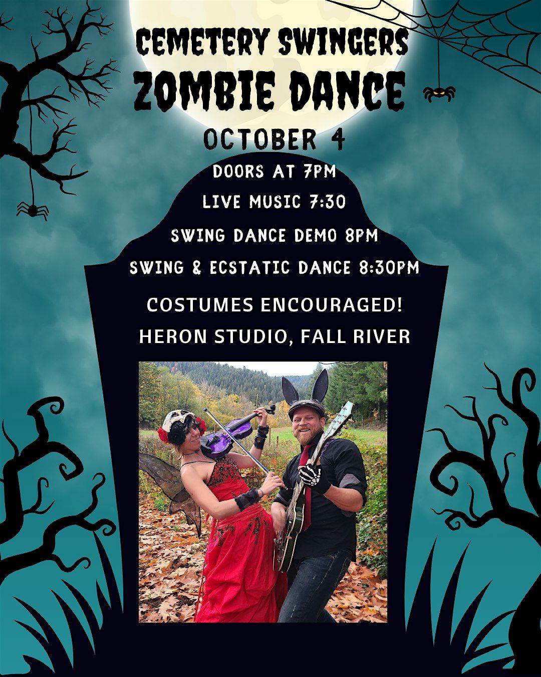 Cemetery Swingers Zombie Dance