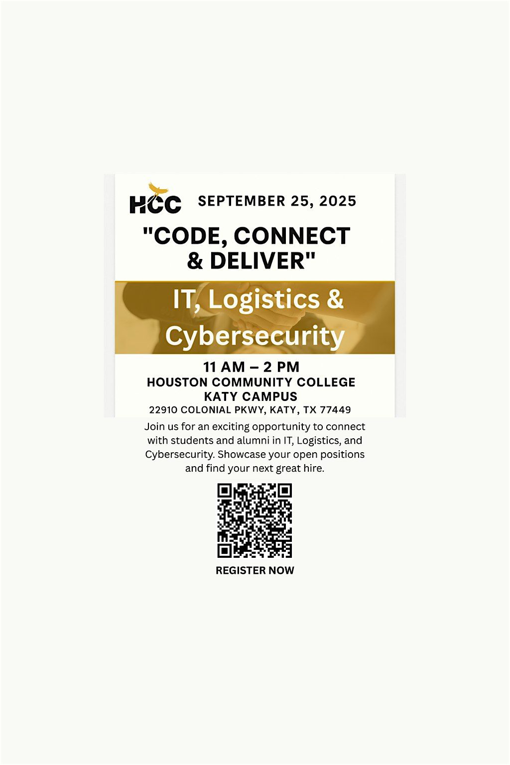 Houston Community College - IT, Logistics & Cybersecurity Career Fair
