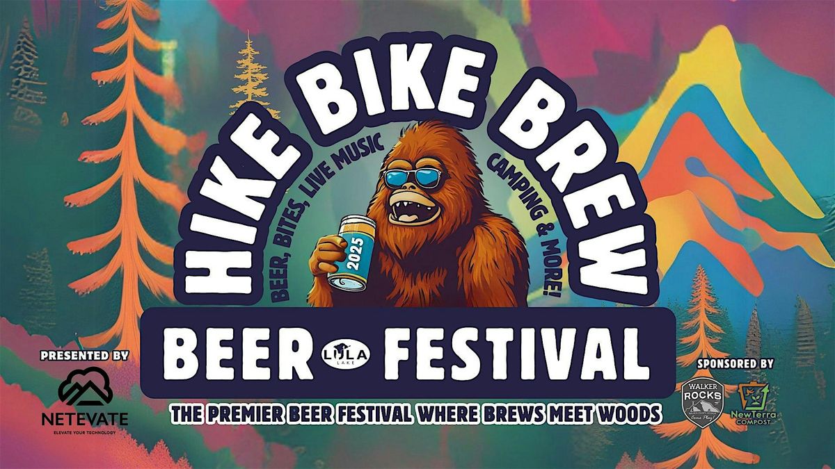 Hike Bike Brew: 2025 Lula Lake Beer Festival