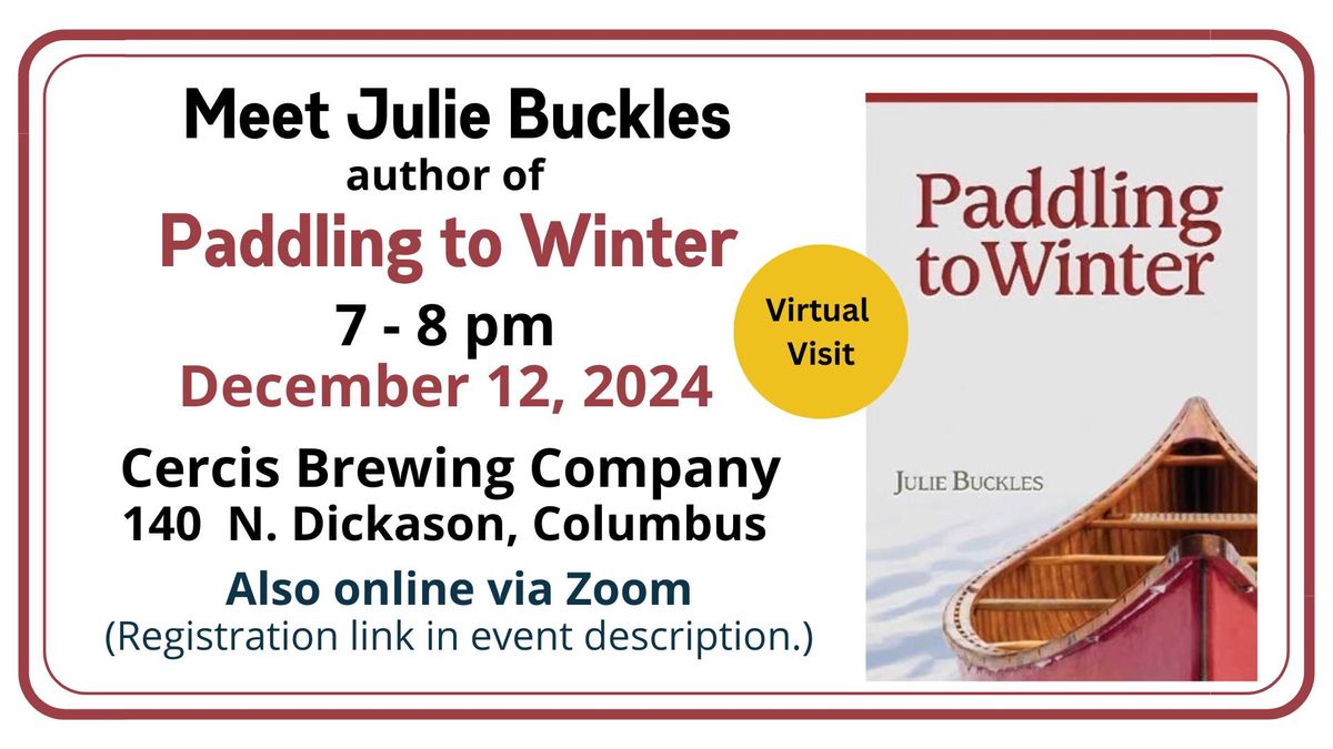 Books & Beer with Author Julie Buckles