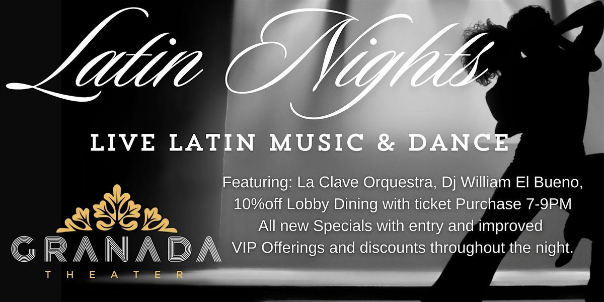 Latin Nights with La Clave Orchestra, DJ William El Bueno