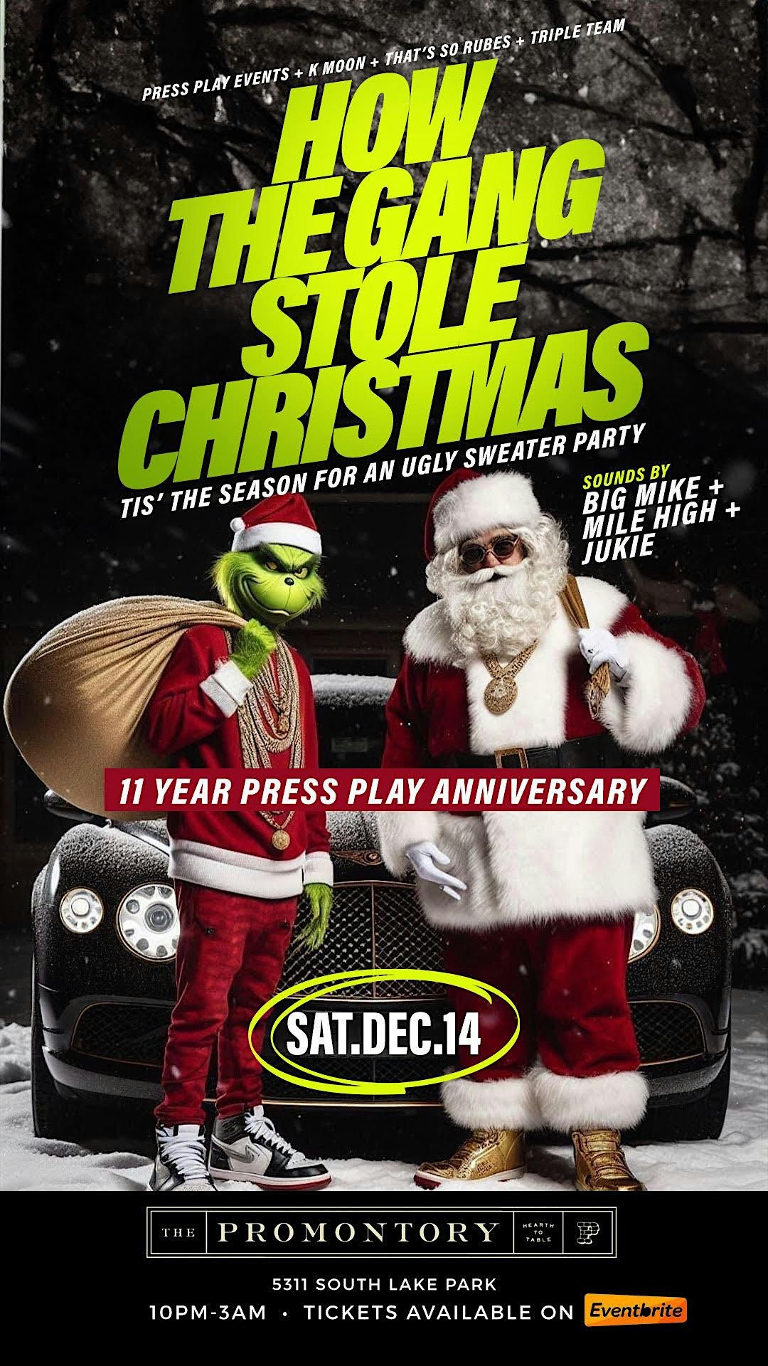 HOW THE GANG STOLE CHRISTMAS: TIS\u2019 THE SEASON FOR AN UGLY SWEATER PARTY