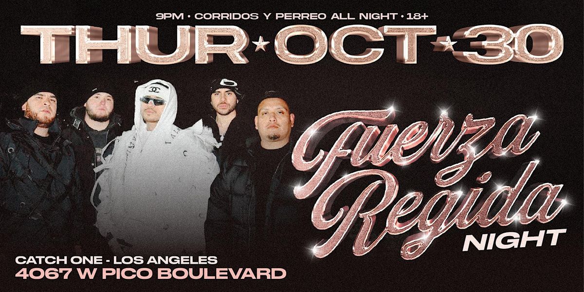 FUERZA REGIDA HALLOWEEN COSTUME PARTY IN LOS ANGELES