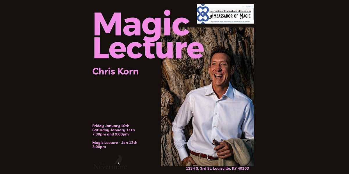 Magic Lecture feat. Chris Korn