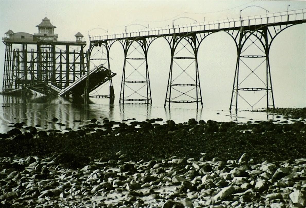 Walking Talk About the Pier Collapsing