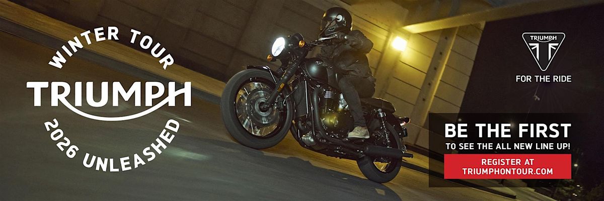 2026 Triumph Unleashed: Triumph San Antonio