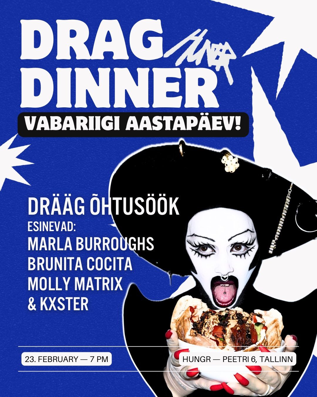 DRAG DINNER: Vabariigi Aastap\u00e4ev!