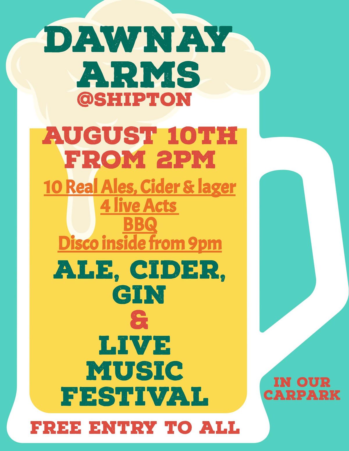 Dawnay Arms Beer & Live Music Festival