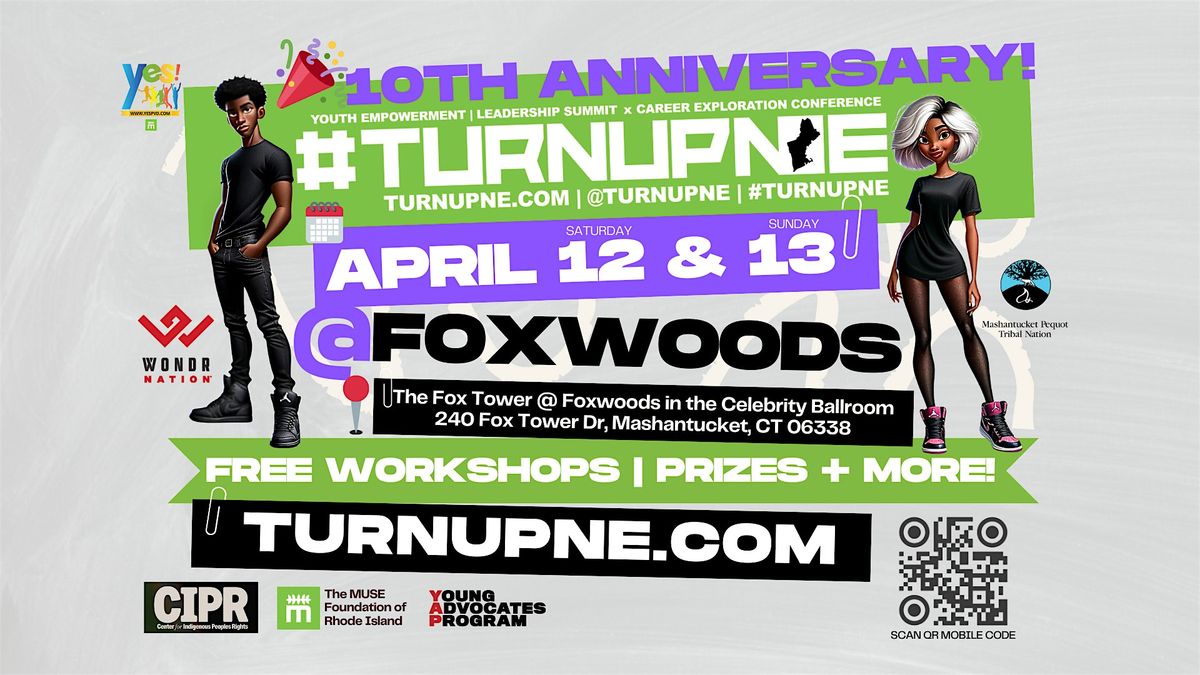 #TURNUPNE YOUTH SUMMIT + CONFERENCE 2025  | 10th Anniversary Year!