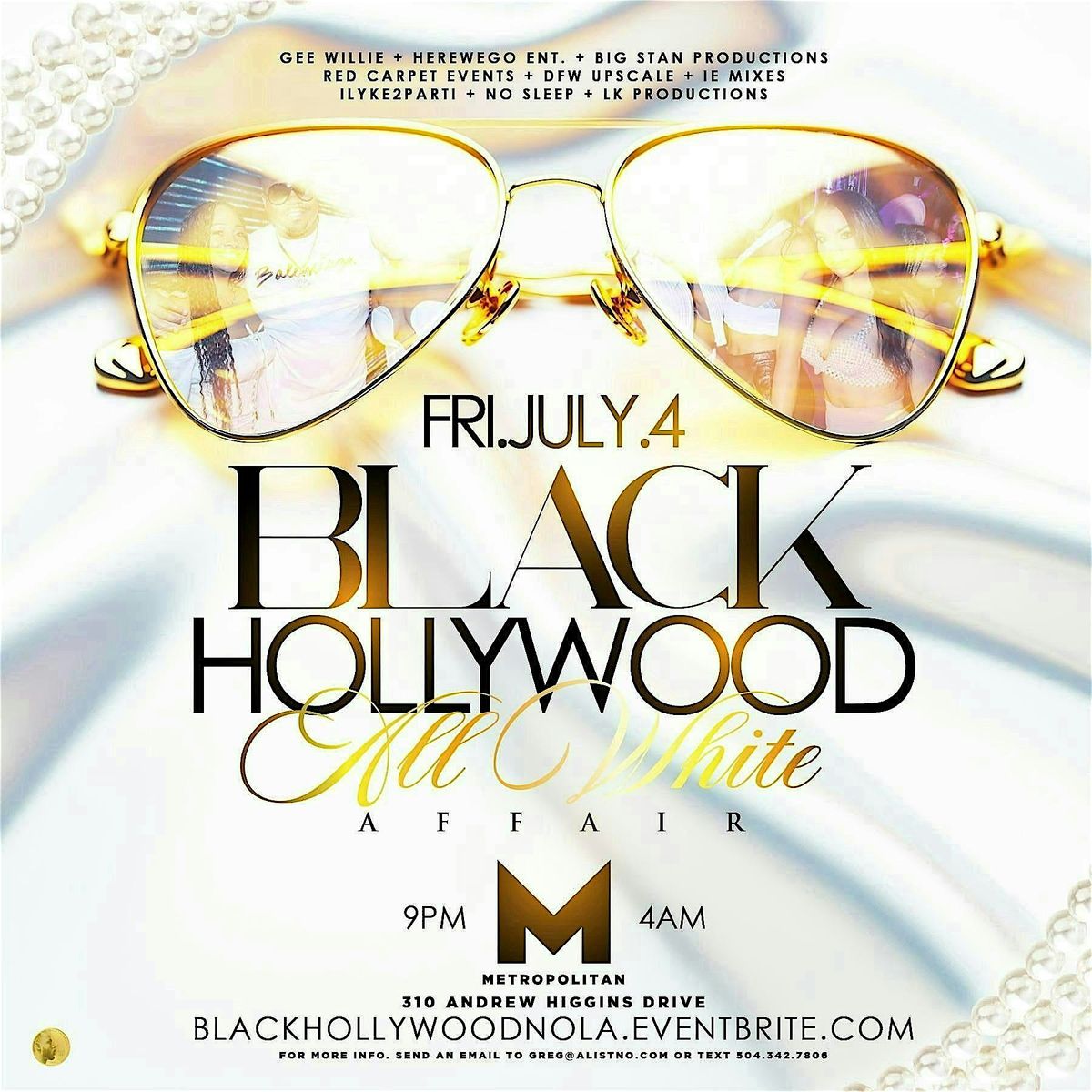 BLACK HOLLYWOOD ALL WHITE PARTY |  07\/04 @ THE METROPOLITAN