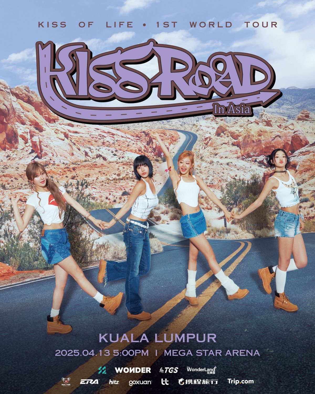 KISS OF LIFE 1ST WORLD TOUR [KISS ROAD] in KUALA LUMPUR