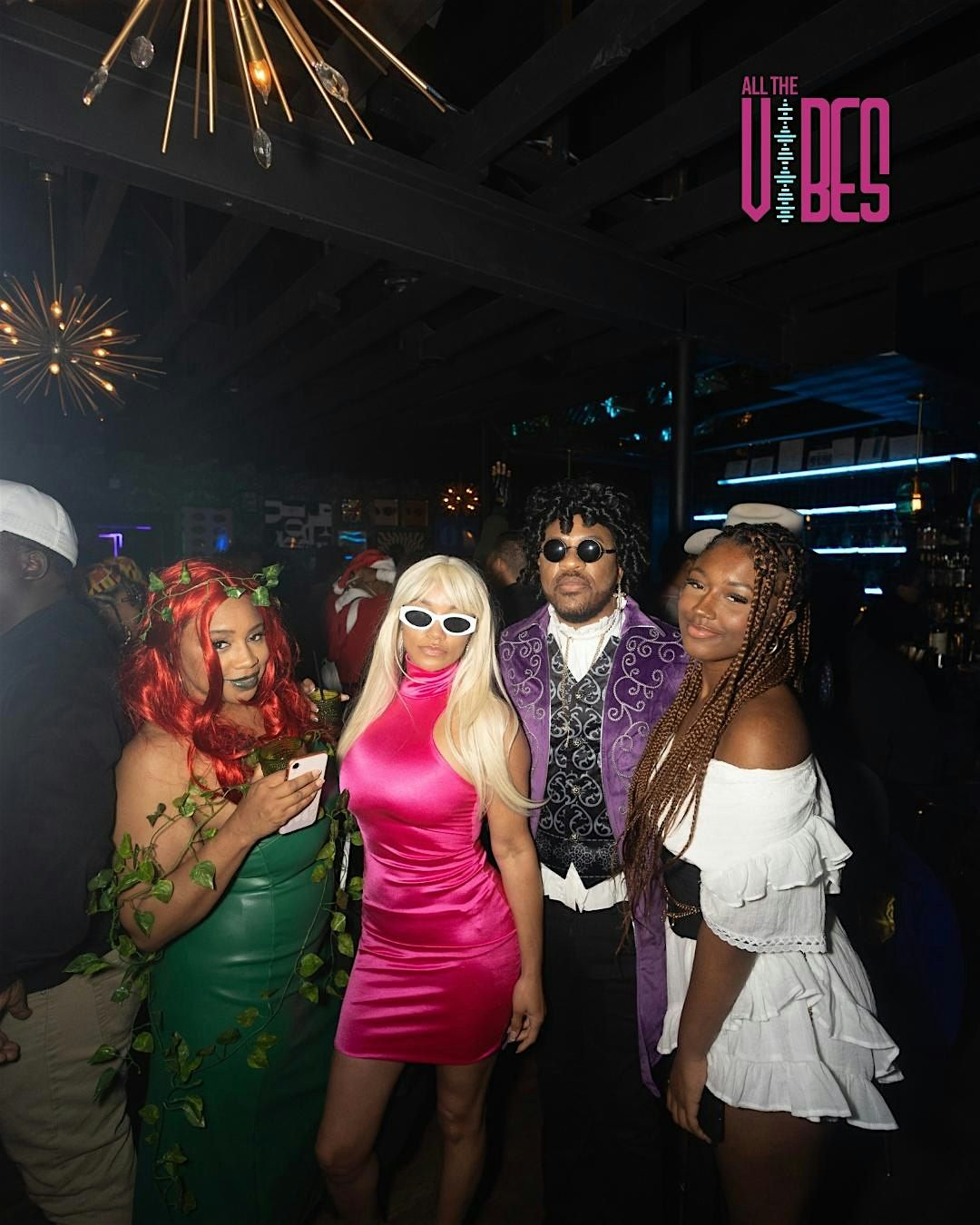 Gyalloween Costume Party with All The Vibes