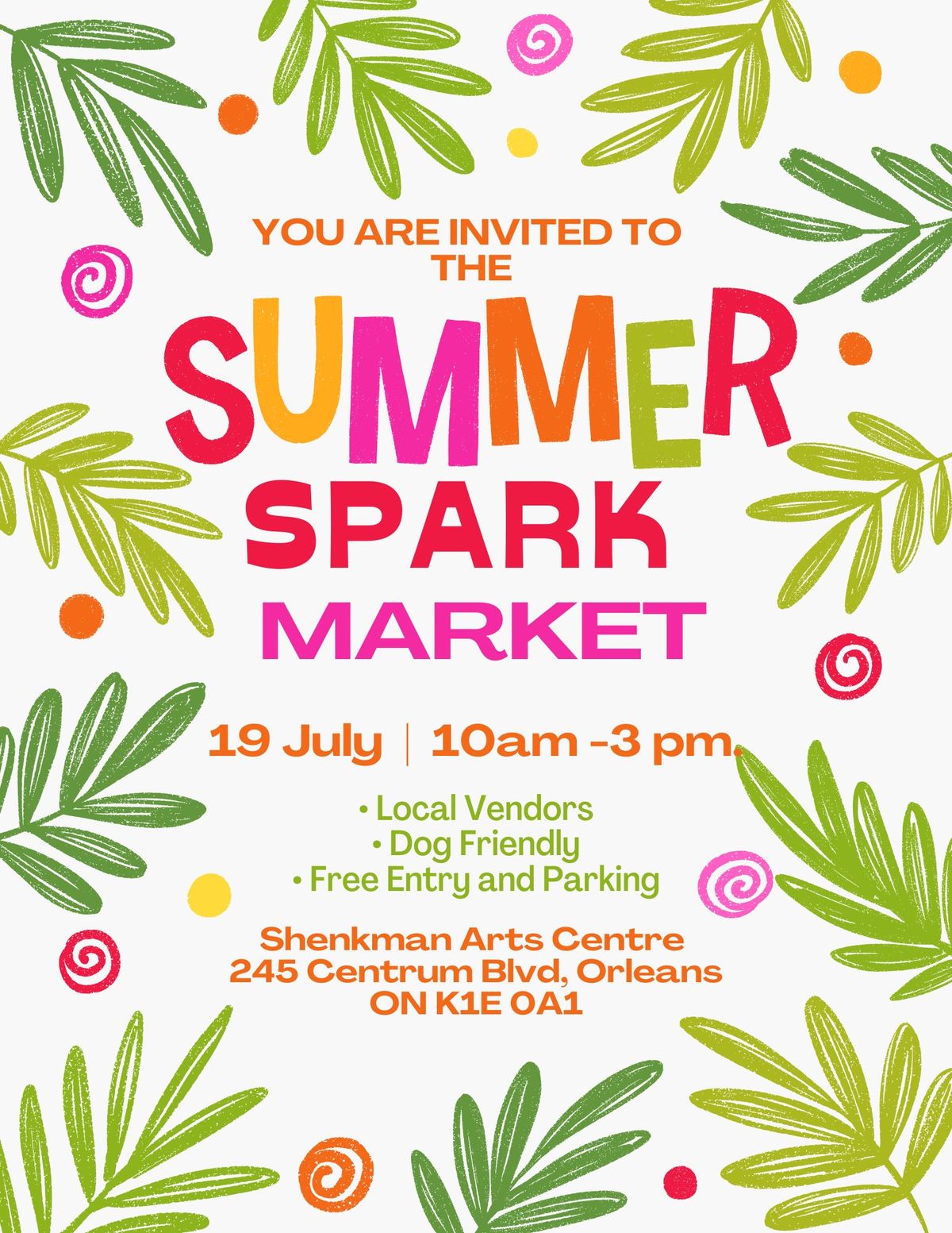 The Summer Spark Market