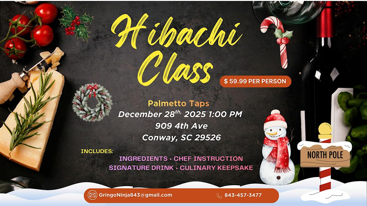 Holiday Hibachi Class