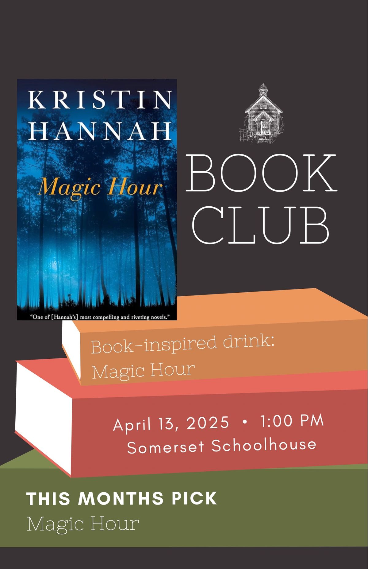 Somerset Schoolhouse April Book Club