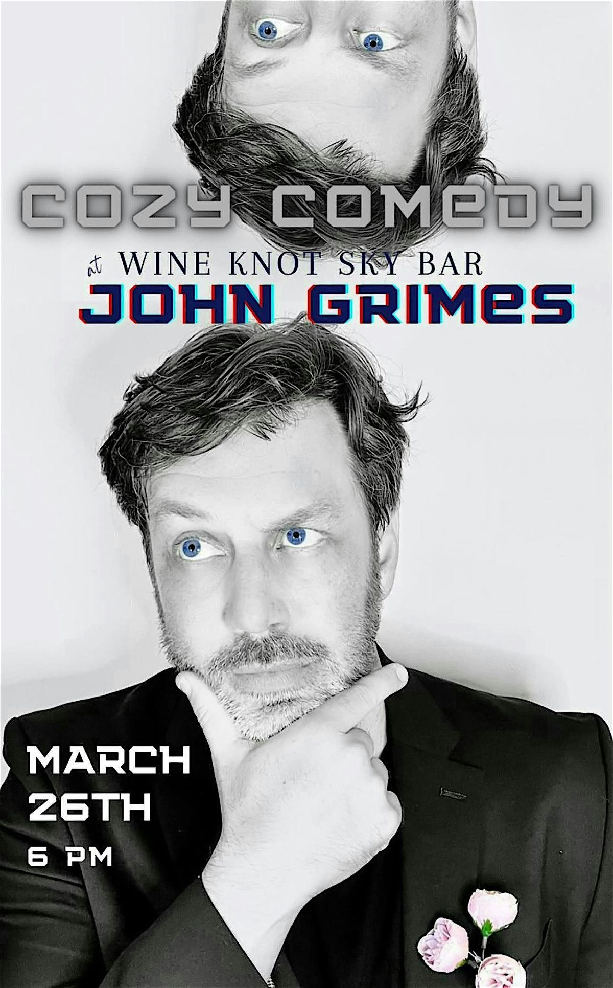 Cozy Comedy at Wine Knot starring John Grimes