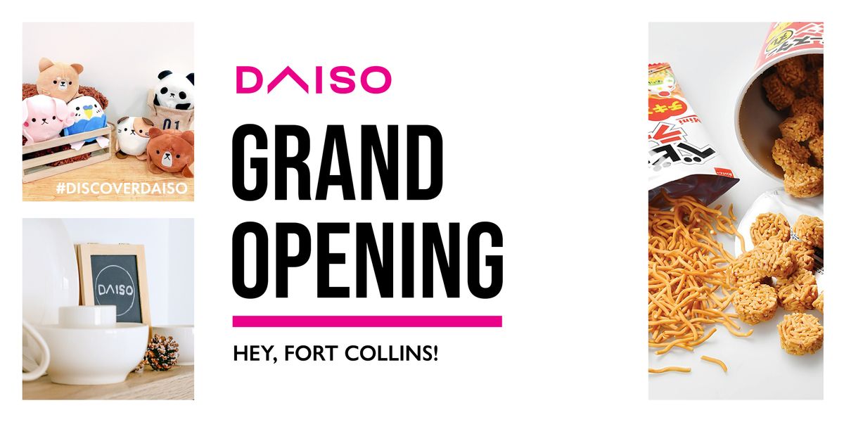 Daiso Grand Opening - 3\/15 & 3\/16