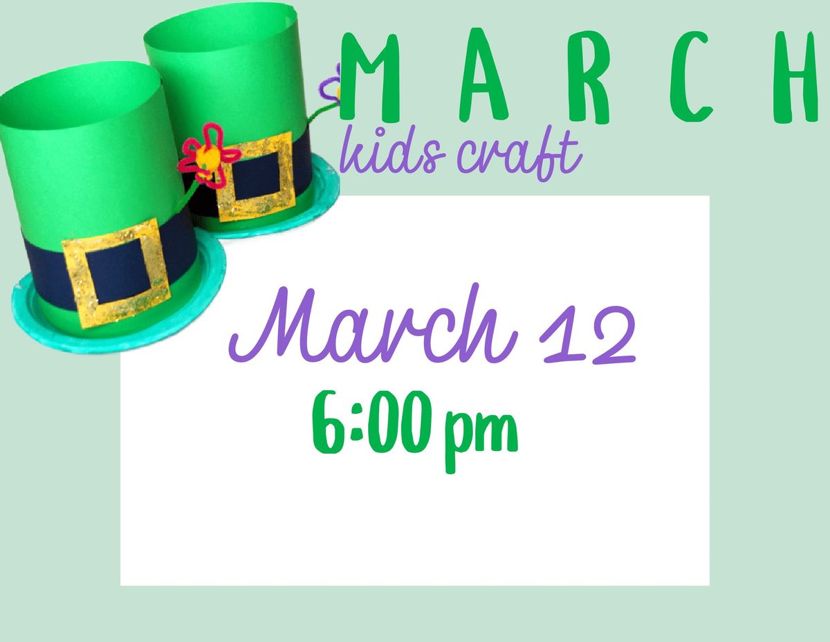 March Kids Craft