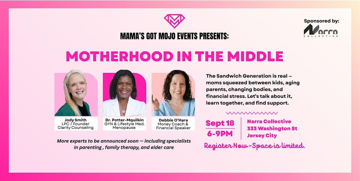 Motherhood In The Middle - Navigating kids, aging parents & peri\/menopause
