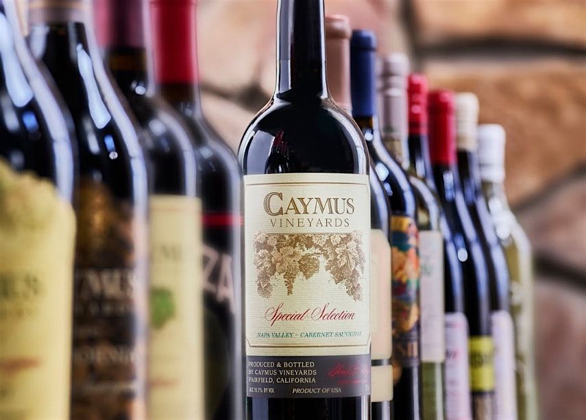 An Evening with Caymus Vineyards: Wine Tasting Experience