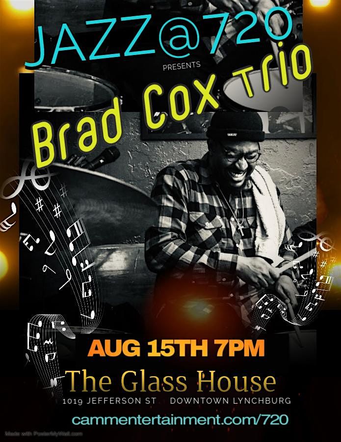 Jazz@720 presents Brad Cox Trio
