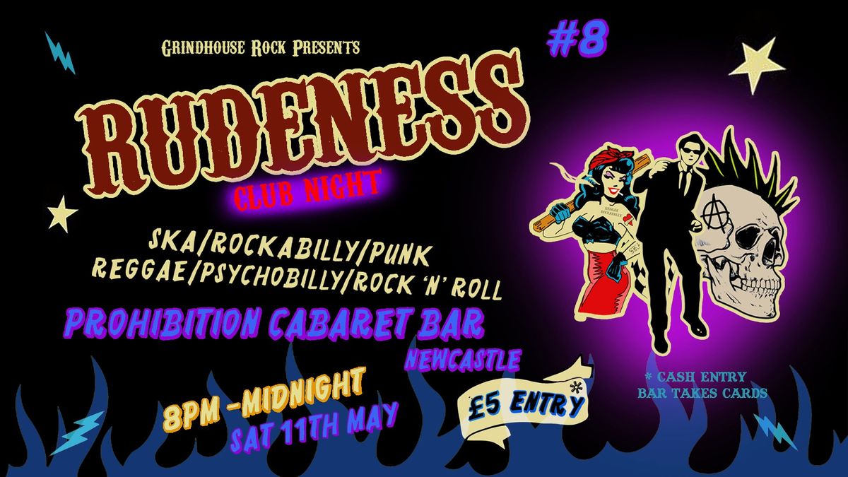 RUDENESS - punk\/reggae\/ska\/rockabilly\/rock'n'roll !!!