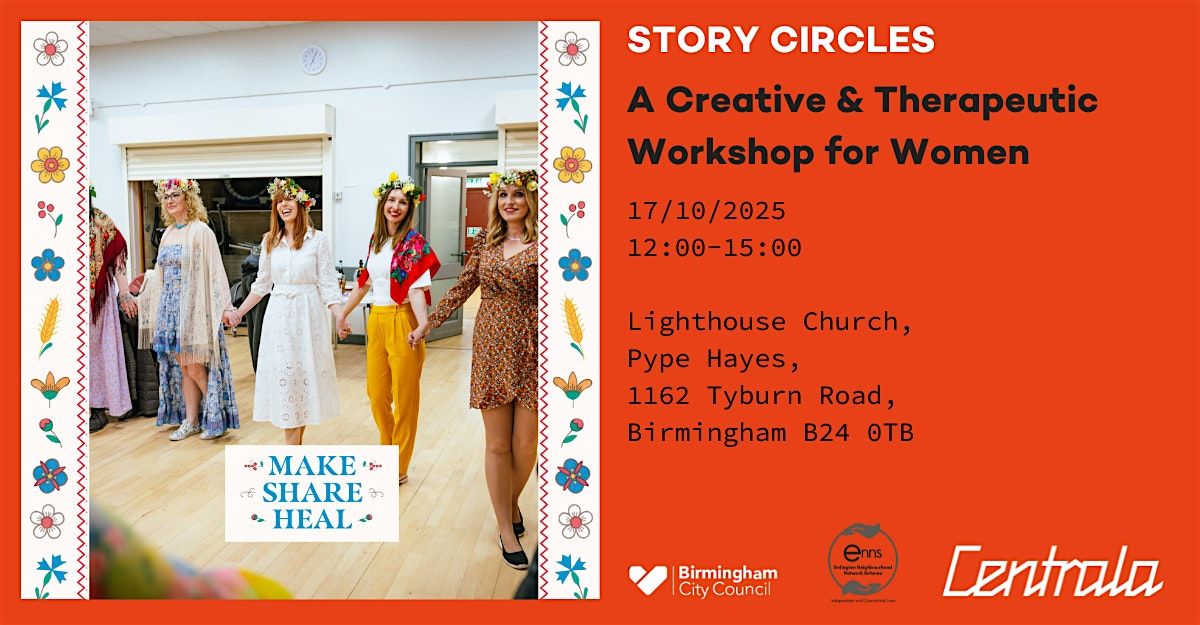 Story Circles: A Creative & Therapeutic Workshop for Women