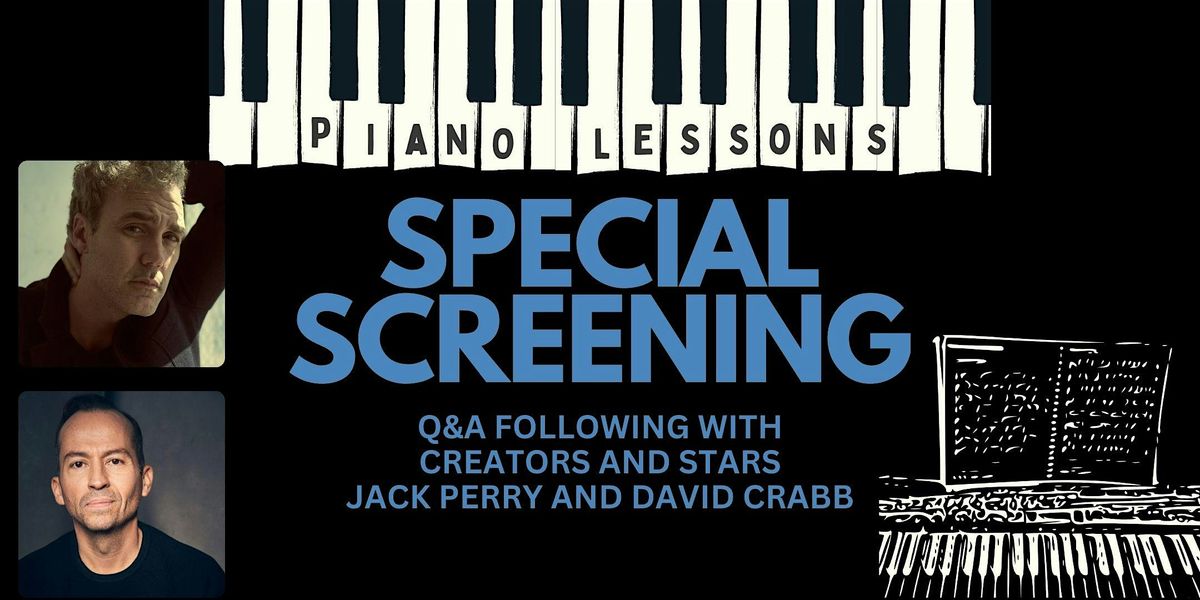 Piano Lessons: Web Series Screening