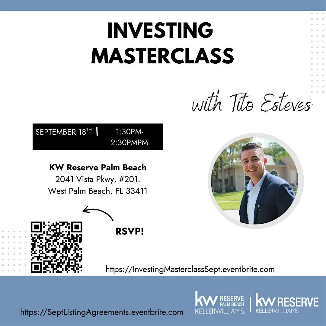 Investing Masterclass with Titos Esteves