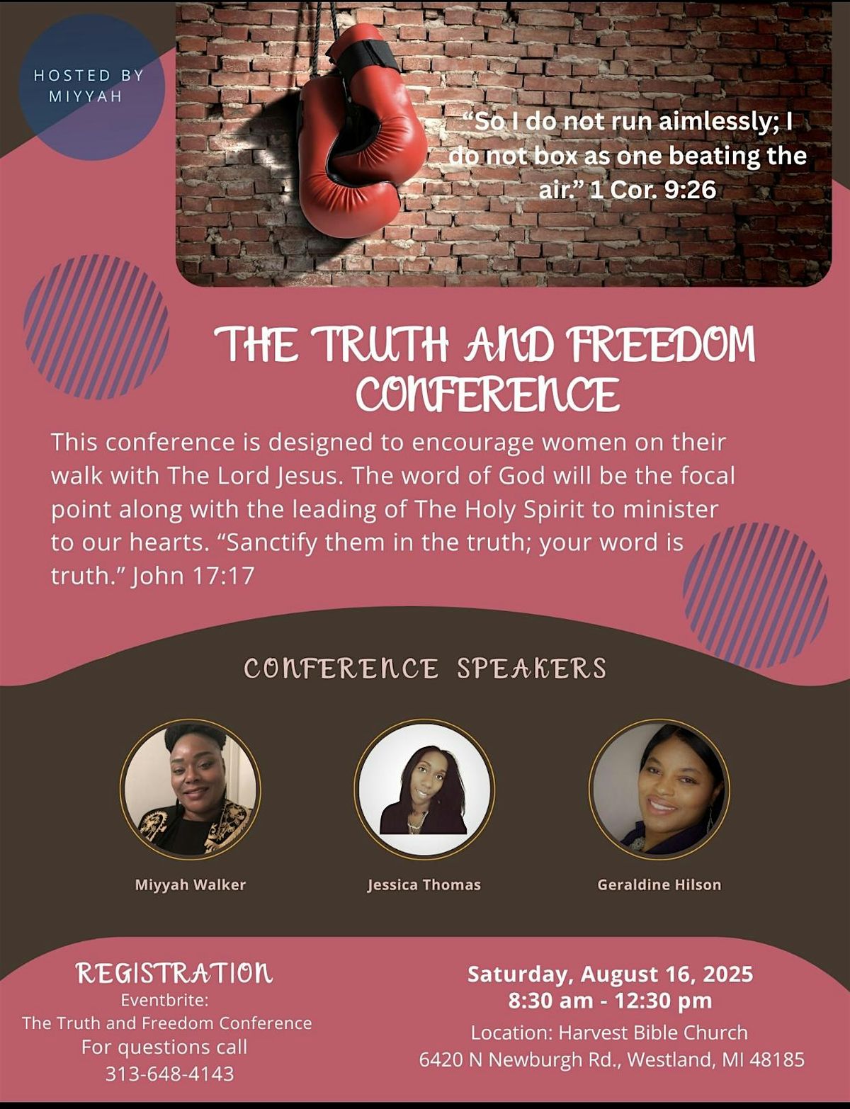 The Truth and Freedom Conference.