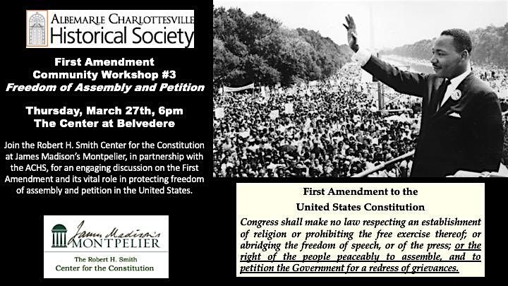 Freedom of Assembly and Petition - 1st Amendment Community Workshop #3