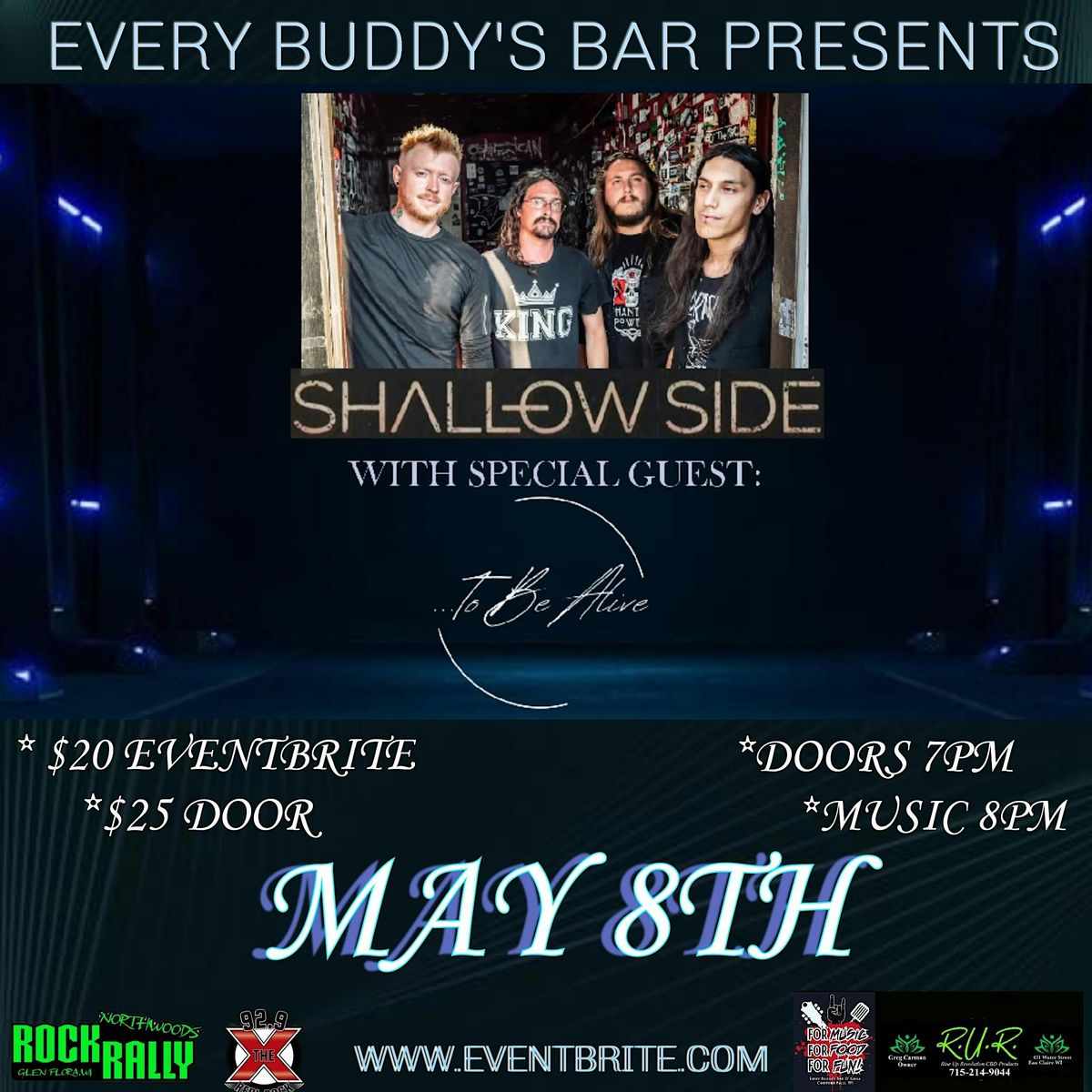 Shallow Side Rocks Every Buddy's Bar