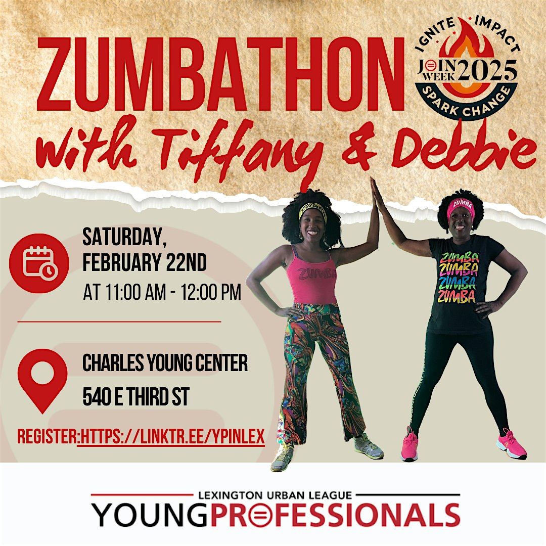 YPinLex Zumbathon with Tiffany & Debbie