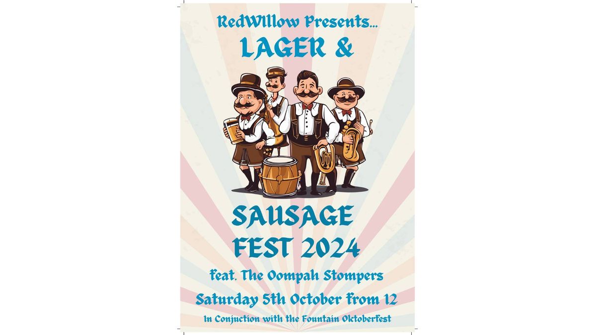 RedWillow Lager and Sausage Fest 