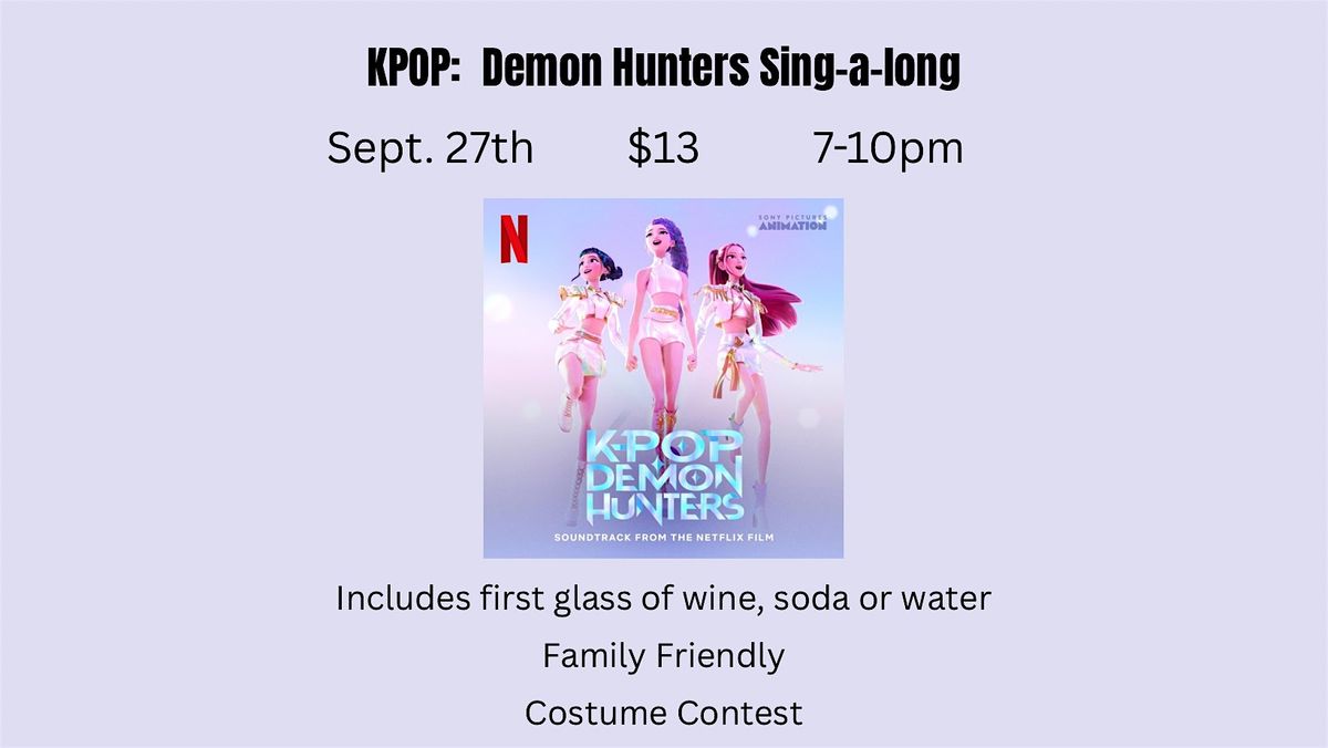 K-POP DEMON HUNTERS SING-A-LONG