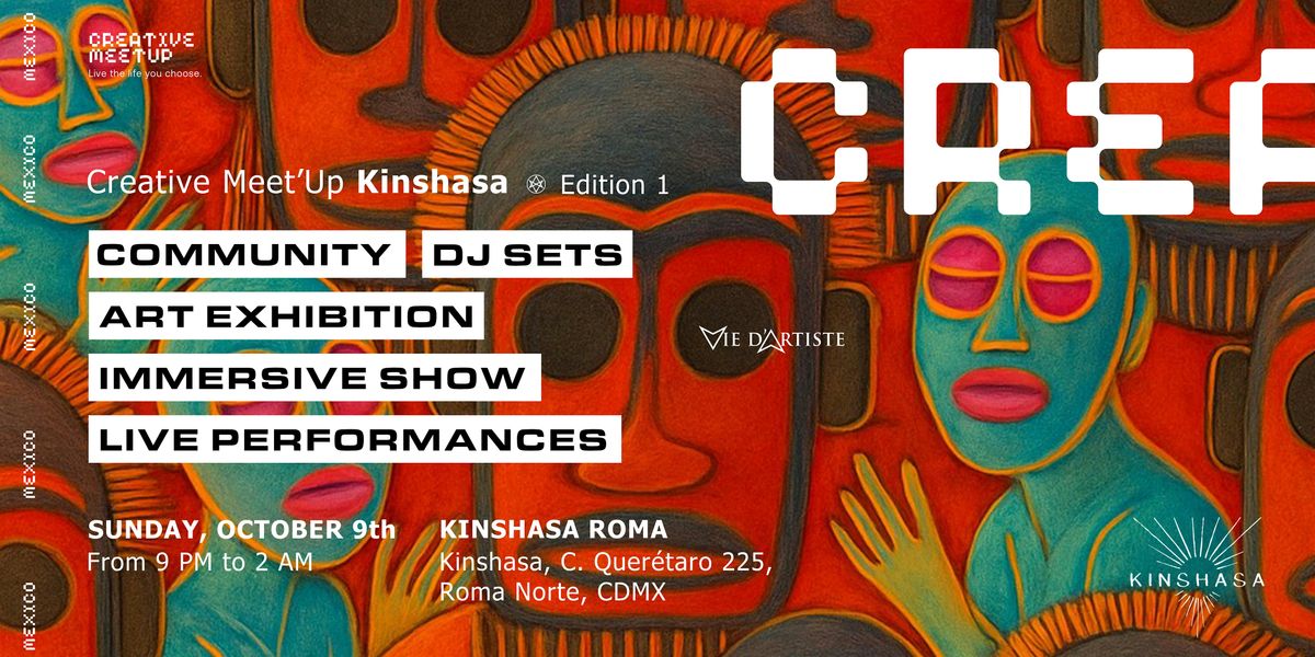 CREATIVE  KINSHASA Presented by Vie d\u2019Artiste