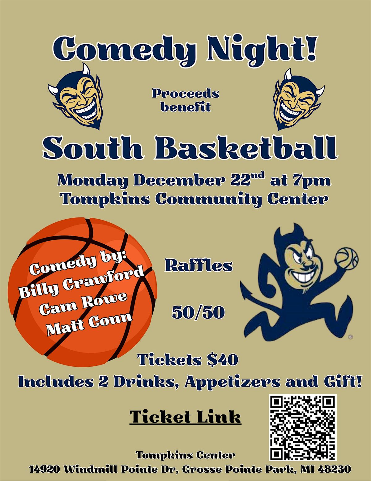 Comedy Night for South Basketball
