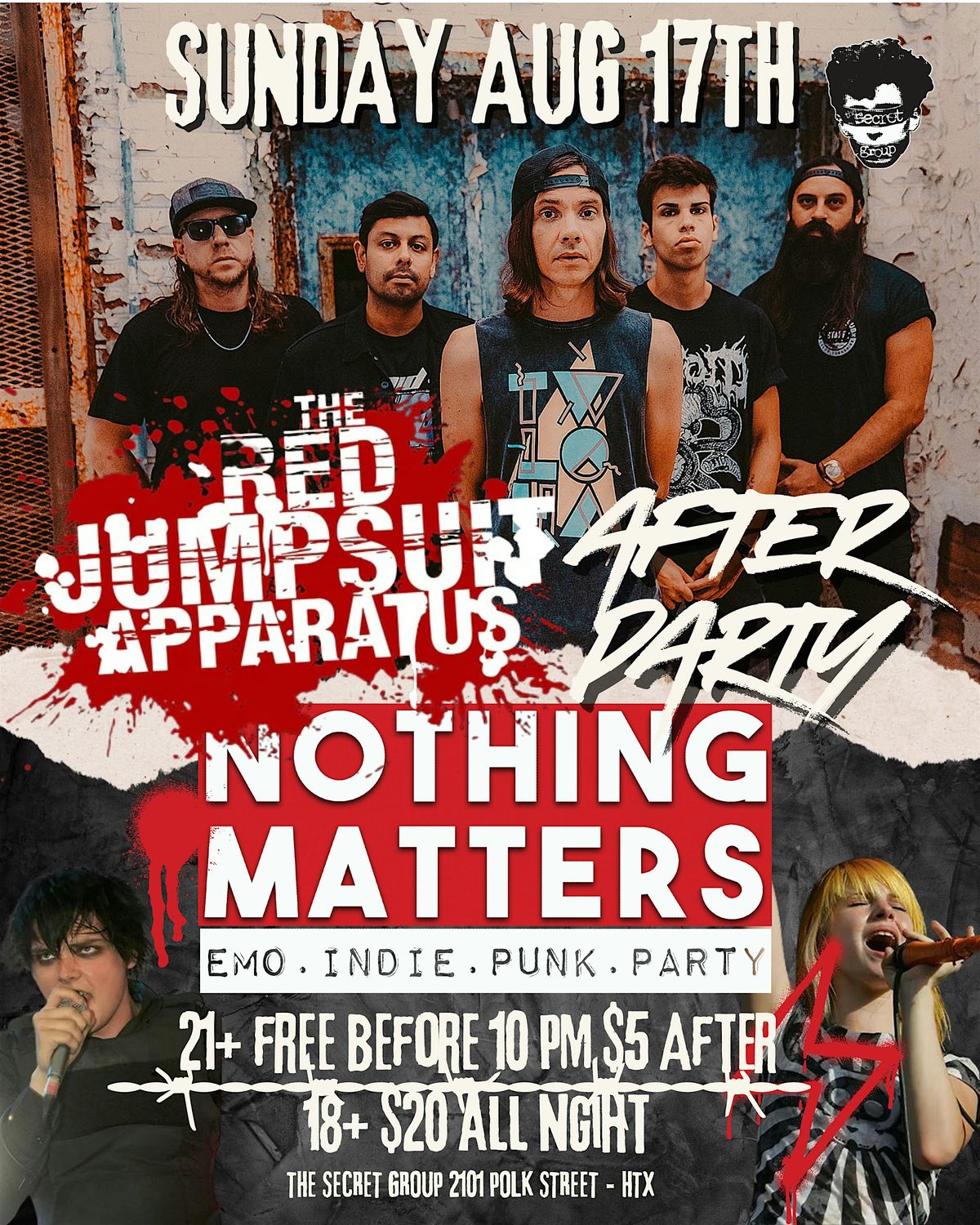 NOTHING MATTERS The Red Jumpsuit Apparatus Edition!