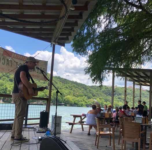 Richard Watson at Ski Shores Cafe