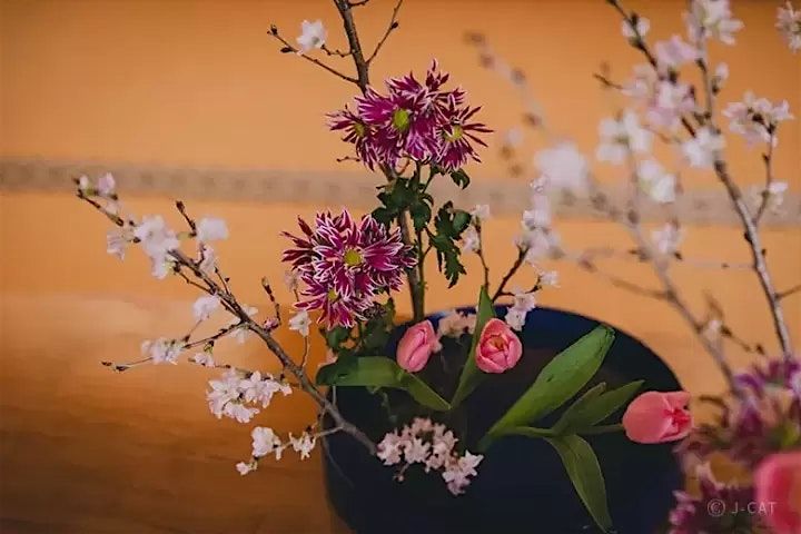 Hakone  Japanese Style Flower Arrangement - Afternoon