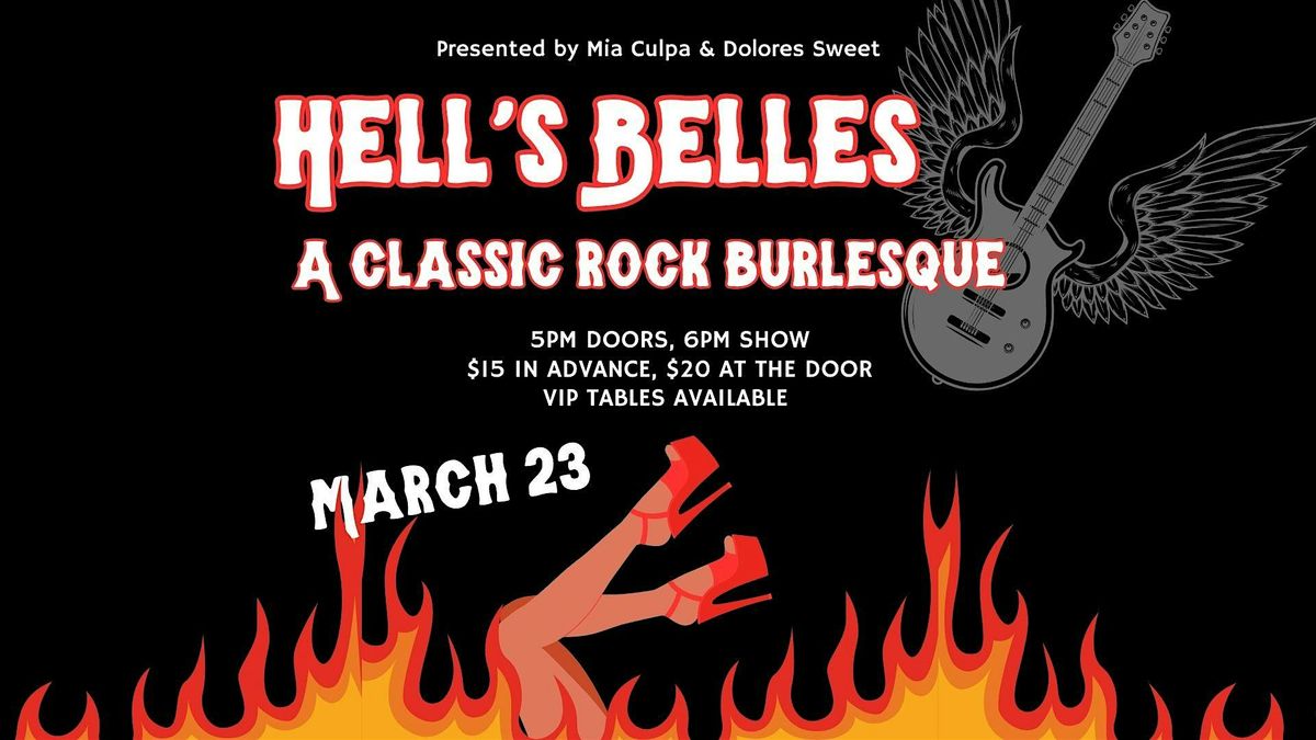 Hells Belles: A Classic Rock Burlesque, Rascals, Worcester, 23 March 2025