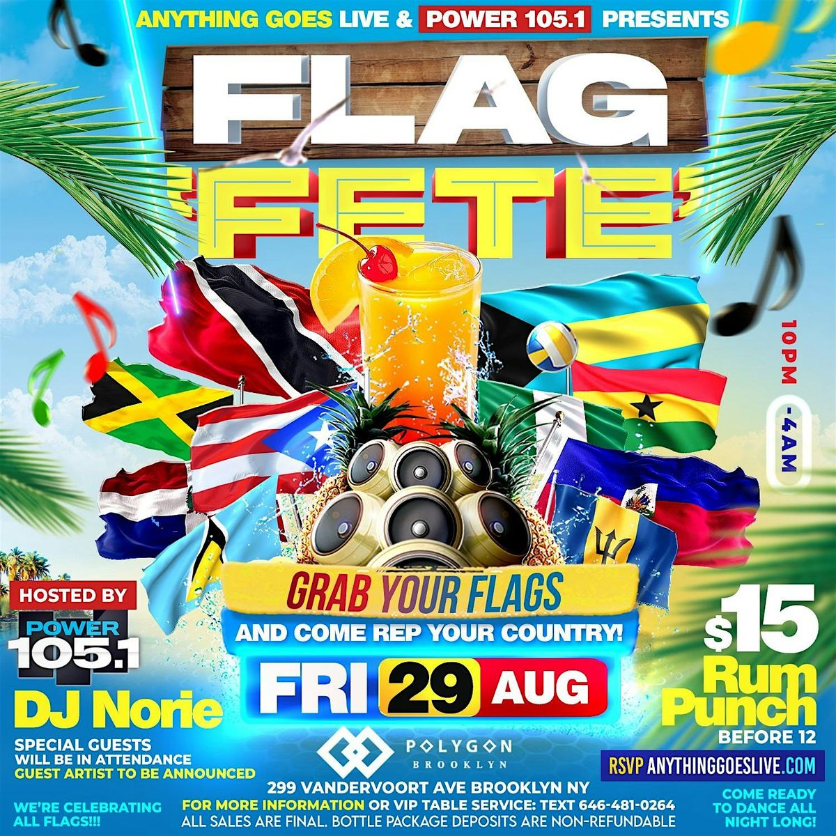 ANYTHING GOES LIVE x POWER 105.1 PRESENTS: FLAG FETE